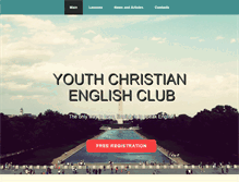 Tablet Screenshot of englishclub.org.ua